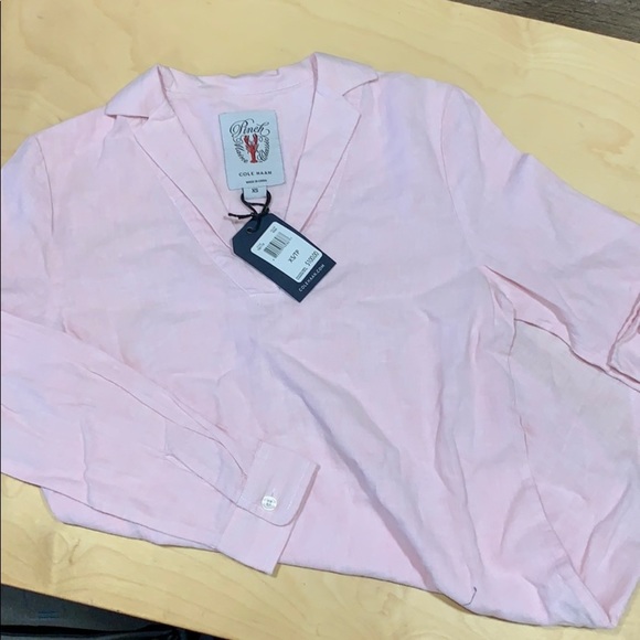 Cole Haan Linen Top - Picture 1 of 2